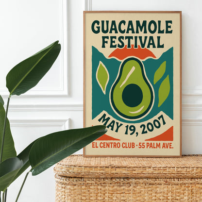 Guacamole Festival Poster