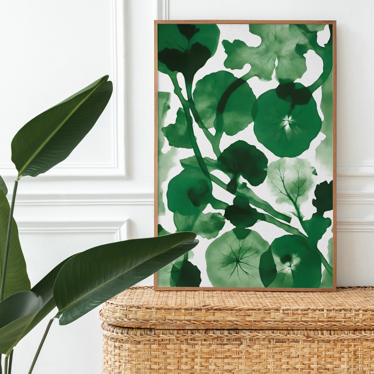 Floral Watercolor Wall Art Print