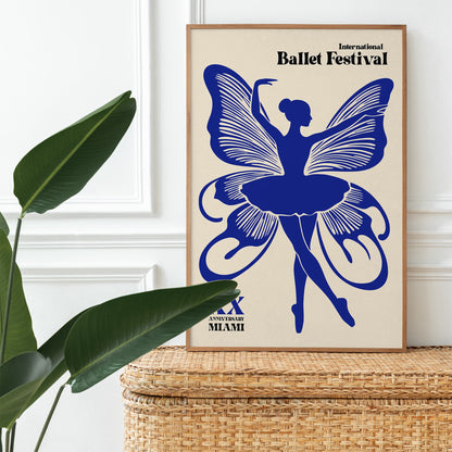 Miami Ballet Festival Dance Poster
