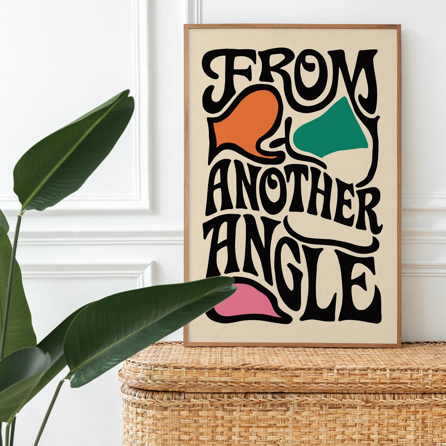 Another Angle Typography Print