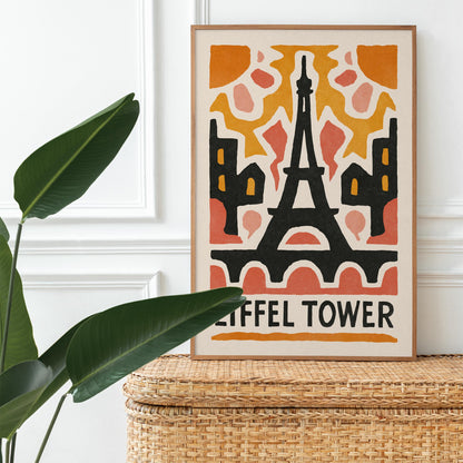 Eiffel Tower Paris Poster