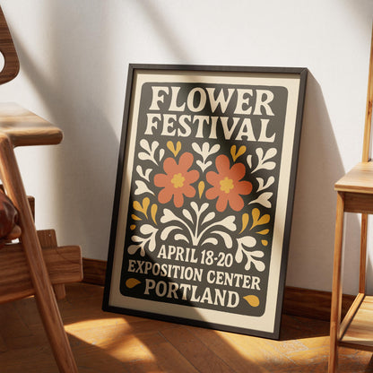Flower Festival Wall Art