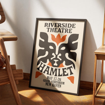 Hamlet Theatre Poster Print