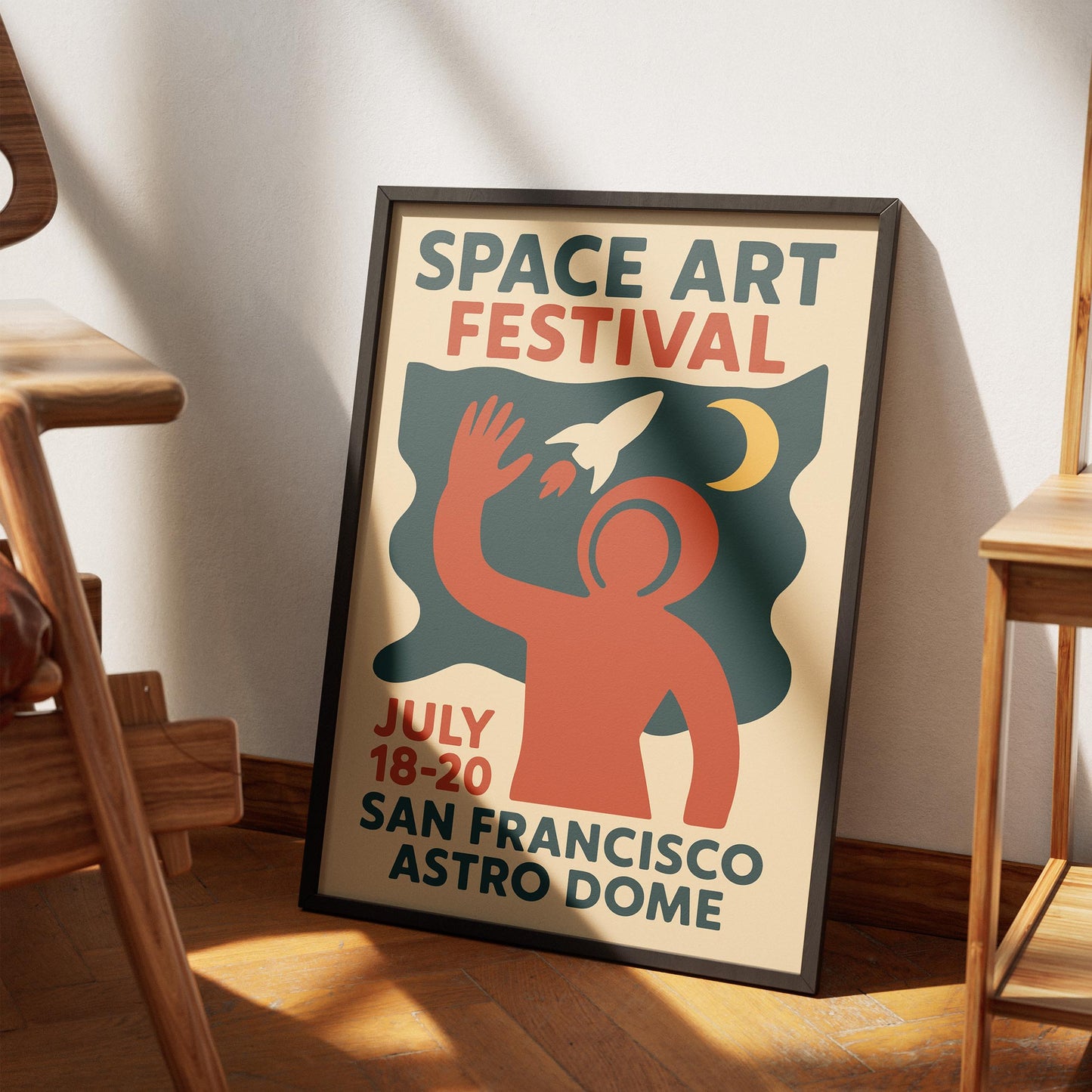 Space Art Festival Poster