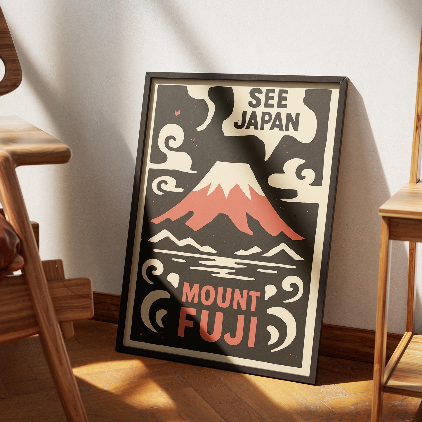 Classic Japan Travel Poster Print