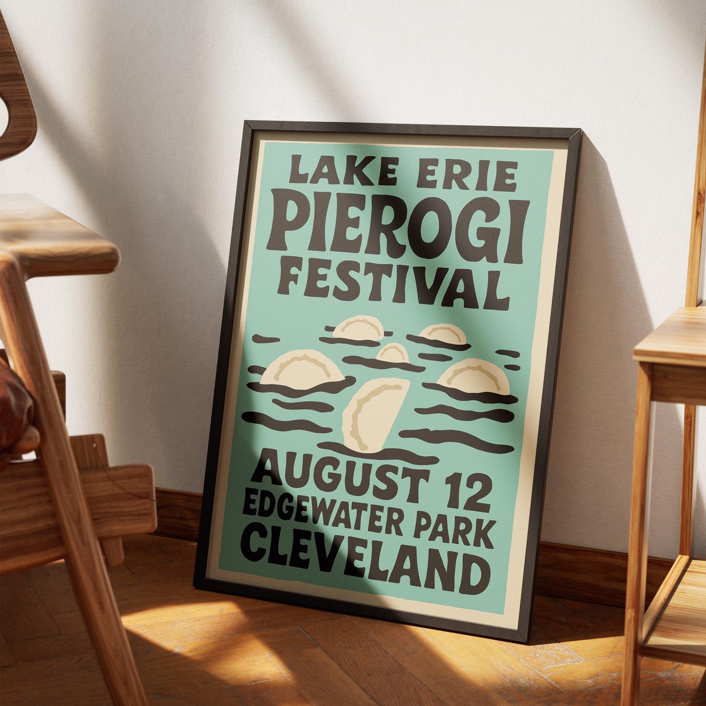 Pierogi Festival Vintage Poster