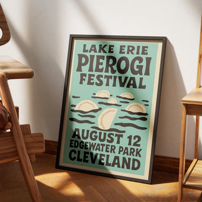 Pierogi Festival Vintage Poster