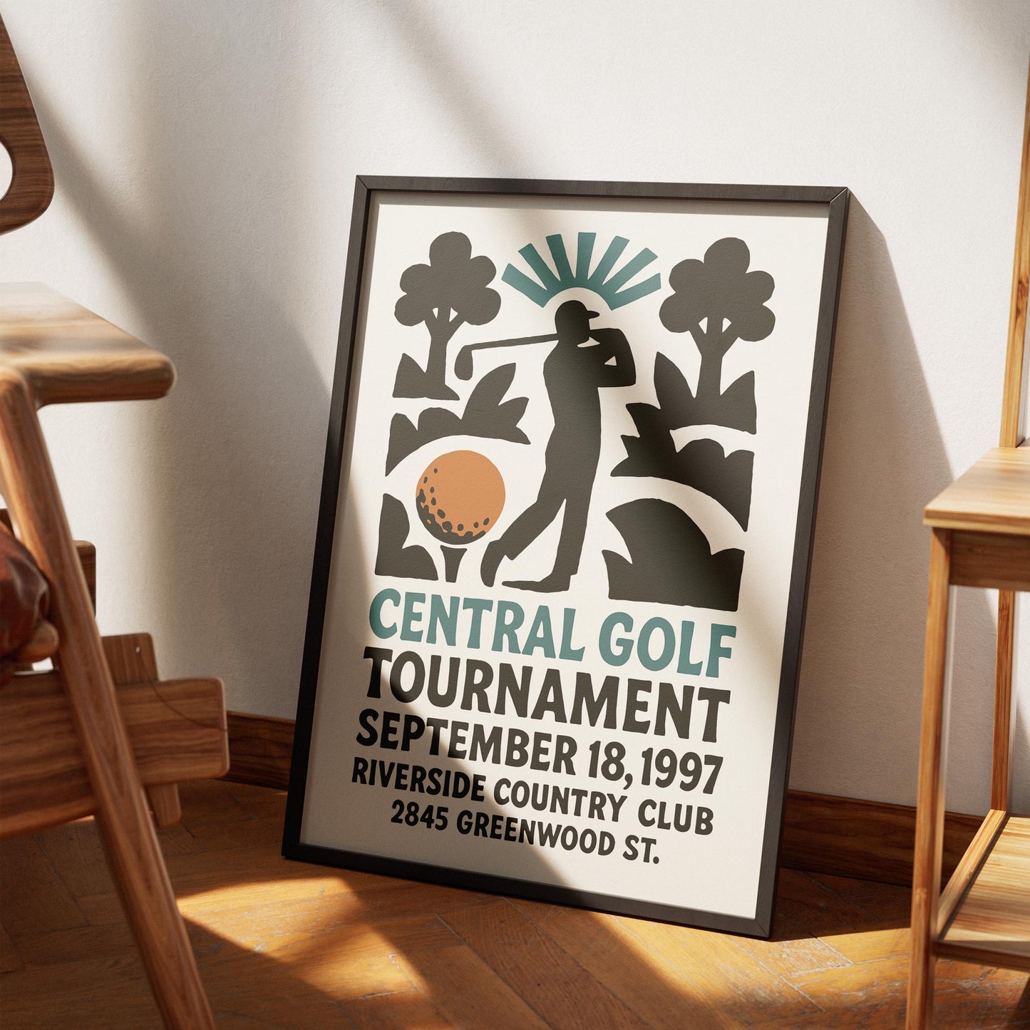 Golf Tournament Poster Print