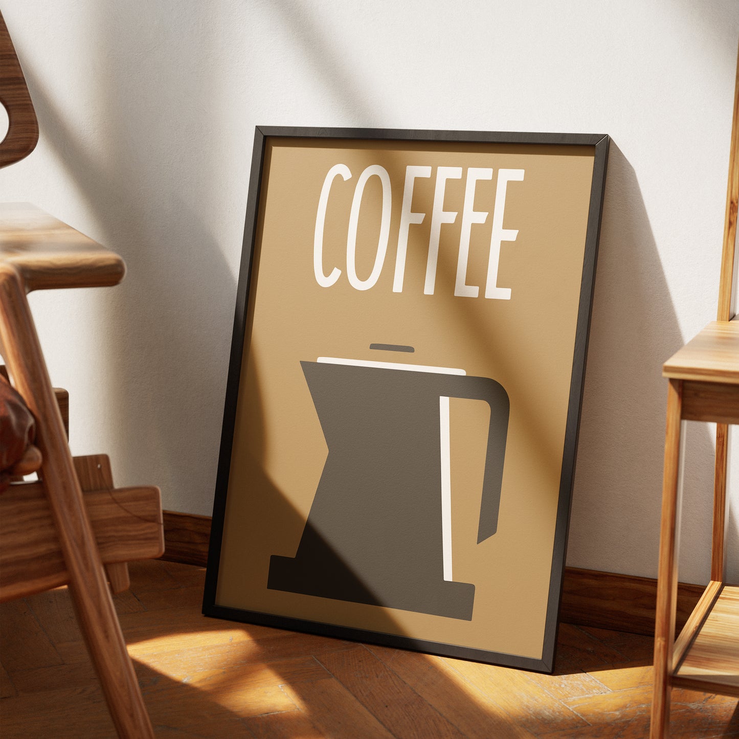 Retro Coffee Minimalist Poster