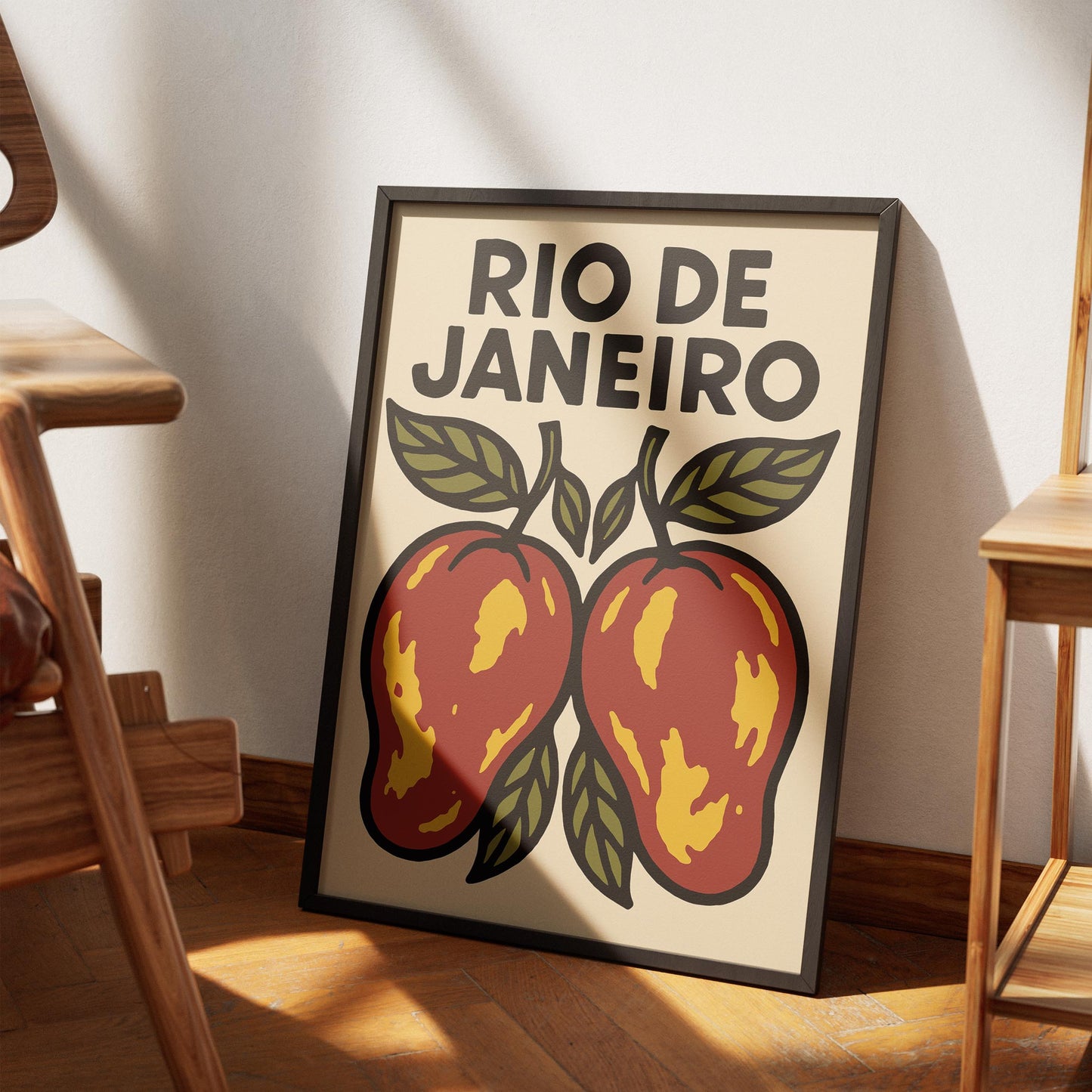 Rio De Janeiro Mango Poster