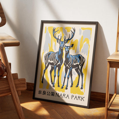 Nara Deer Duo Poster