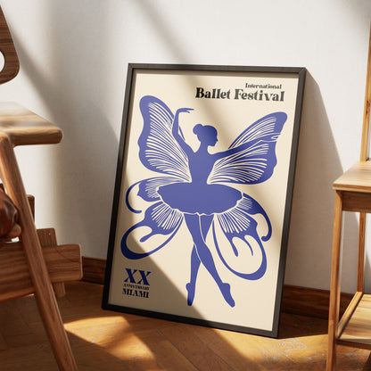 Miami Ballet Festival Dance Poster