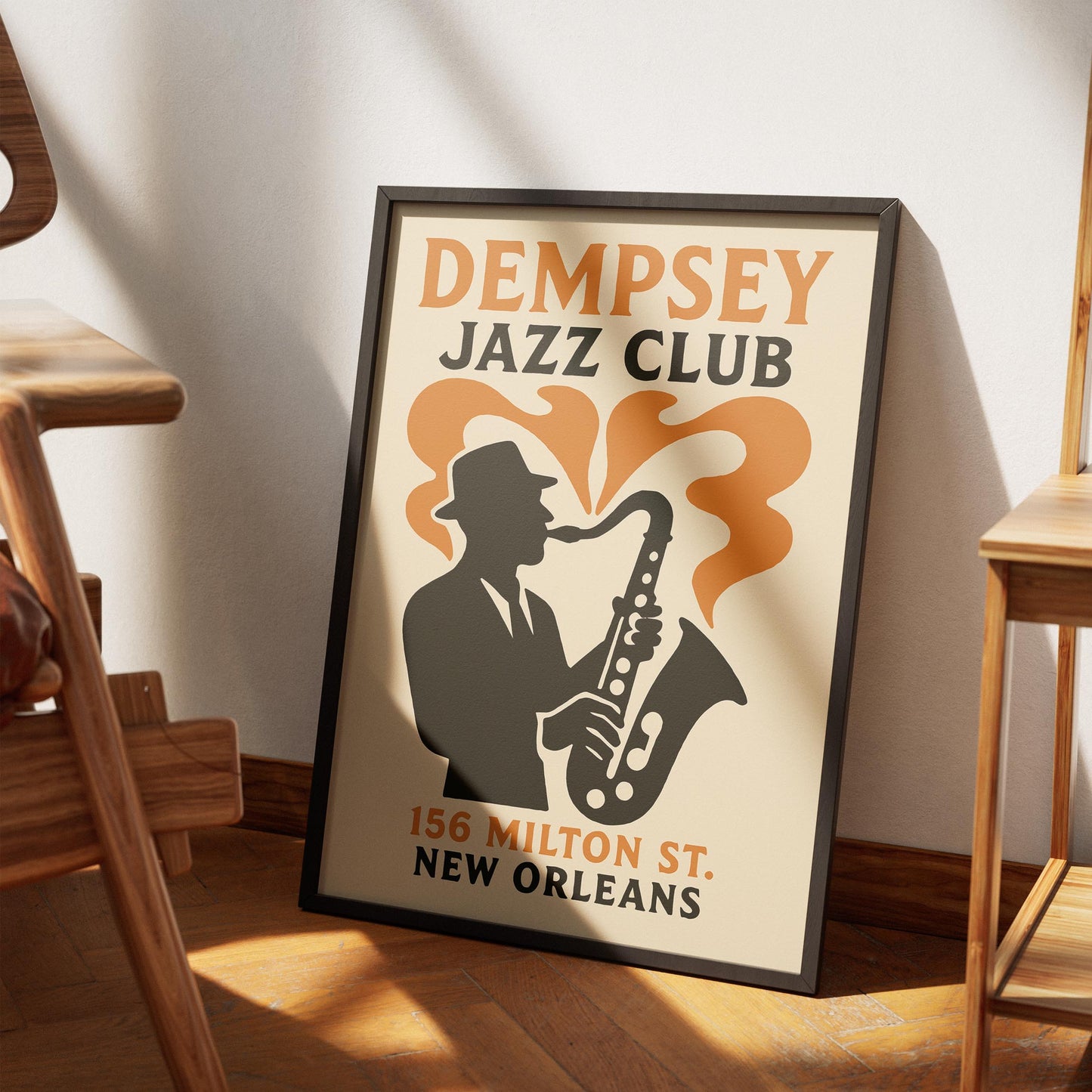 New Orleans Jazz Poster - Vintage Music Wall Art