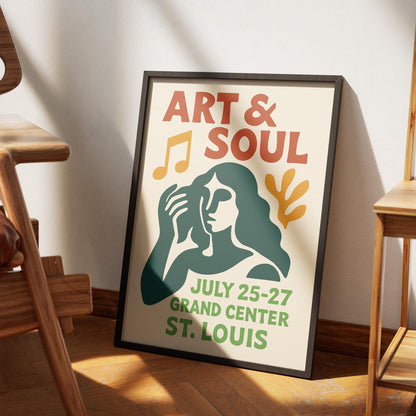 Art & Soul St. Louis Poster