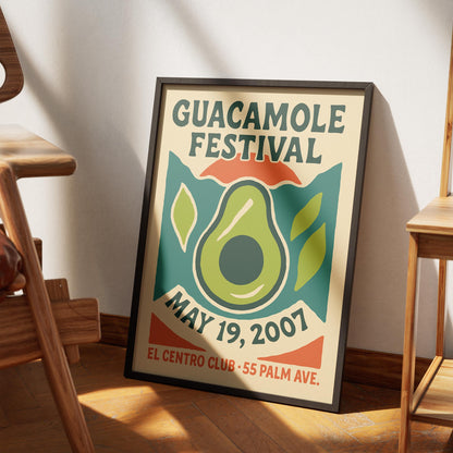 Guacamole Festival Poster