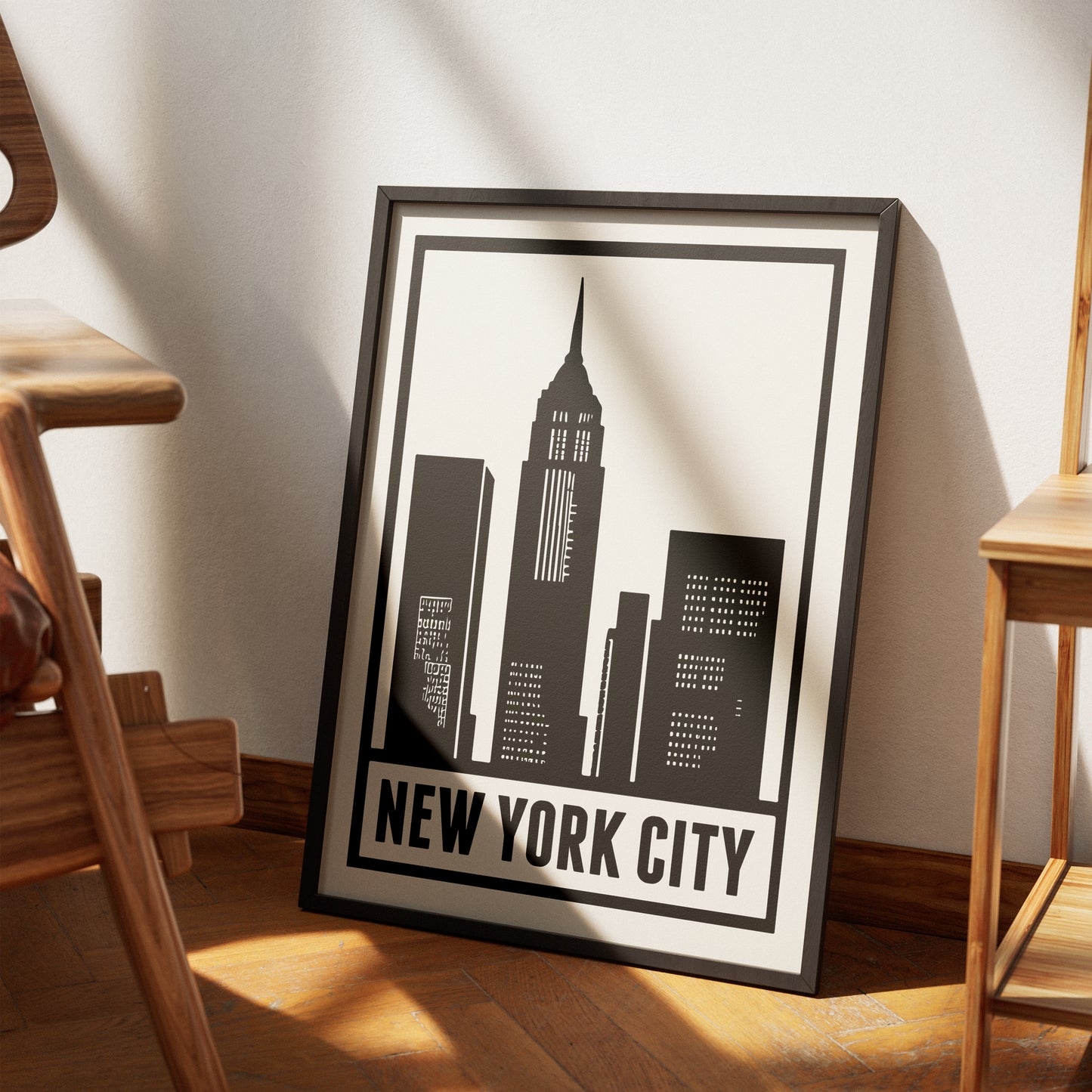 NYC Minimal Retro Poster