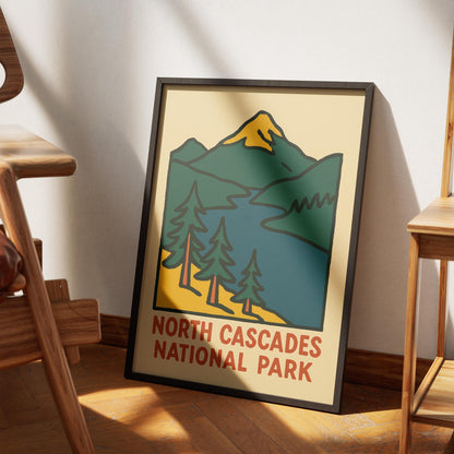 North Cascades Poster Print