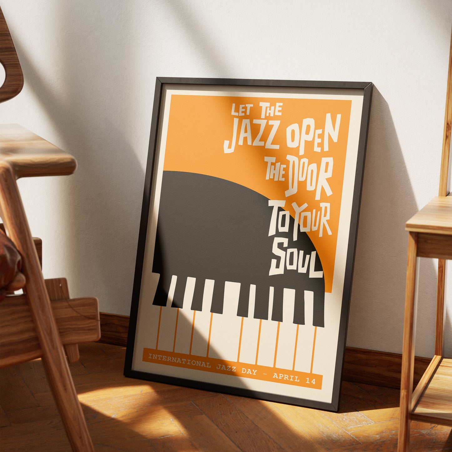 Jazz Quote Piano Poster