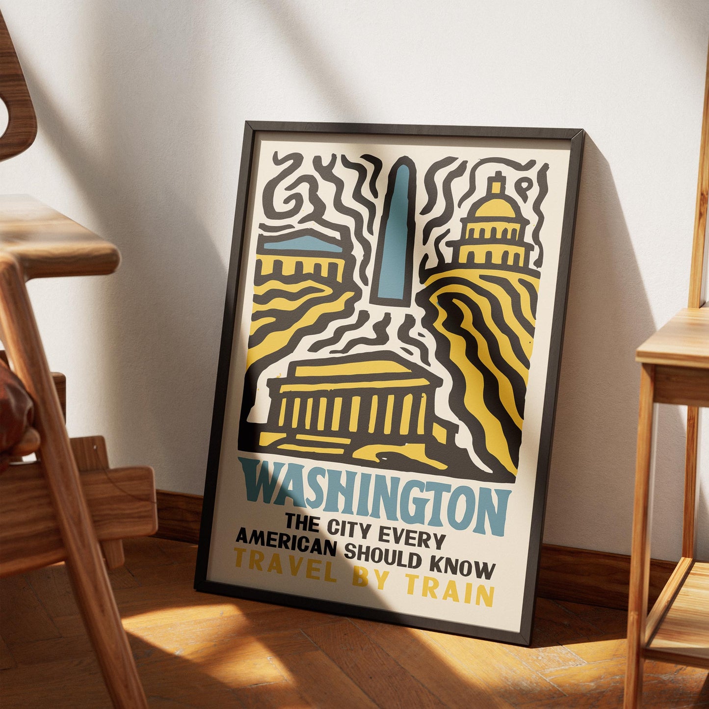 Washington DC Travel Poster