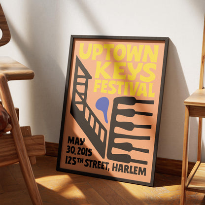 Uptown Keys Festival Poster