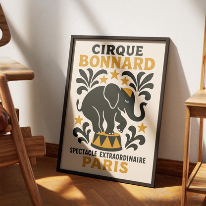 Cirque Bonnard Elephant Poster