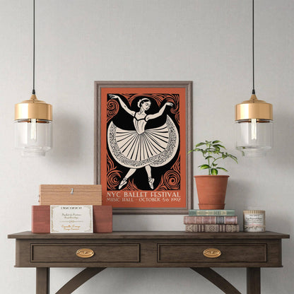 NYC Ballet Festival 1992 Poster