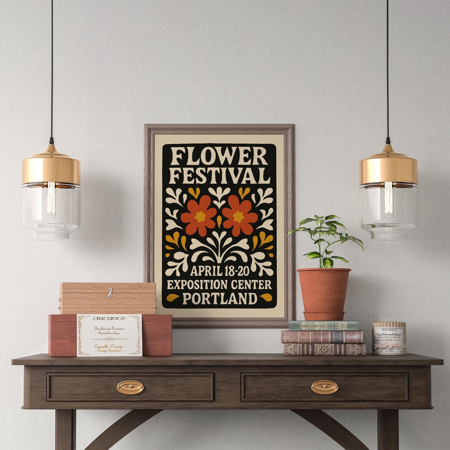 Flower Festival Wall Art