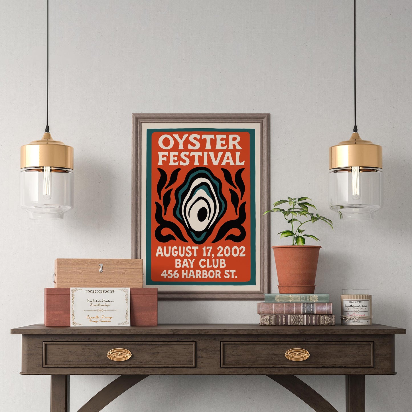 Oyster Festival Poster Print