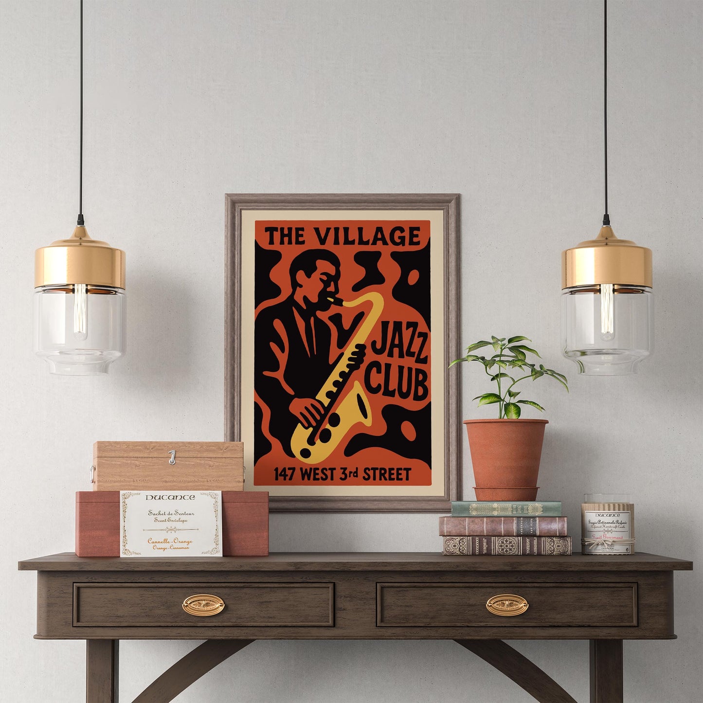 Village Jazz Club Poster