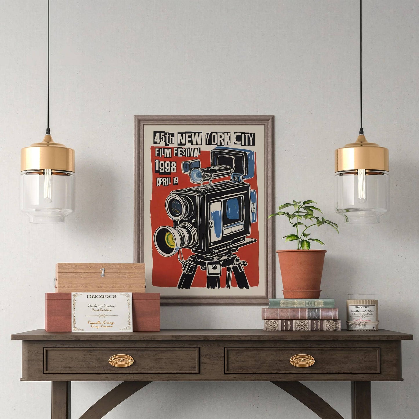 1998 NYC Film Festival Vintage Poster