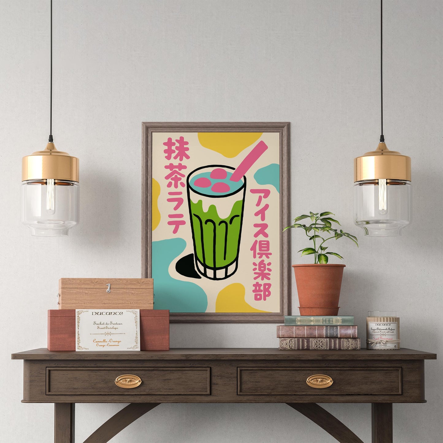 Matcha Latte Poster