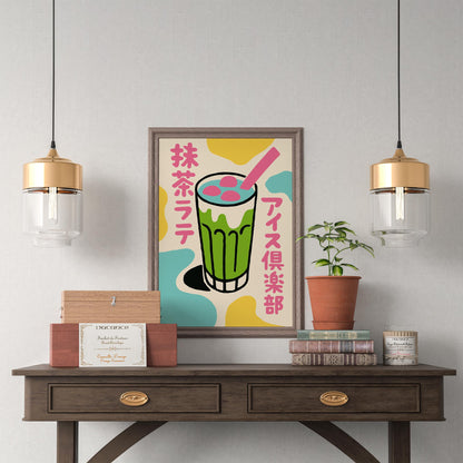 Matcha Latte Poster