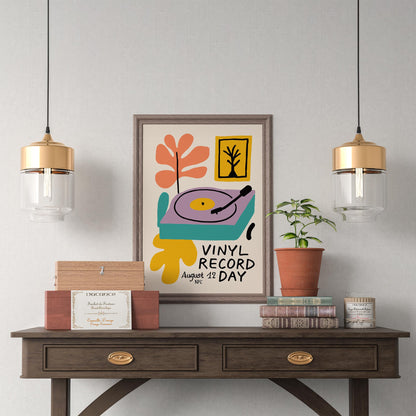 Vinyl Record Day Print