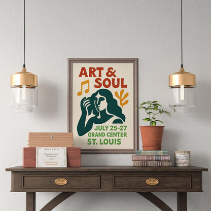 Art & Soul St. Louis Poster