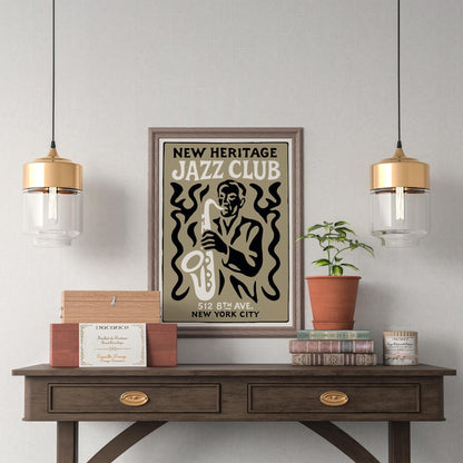 New Heritage Jazz Club Poster