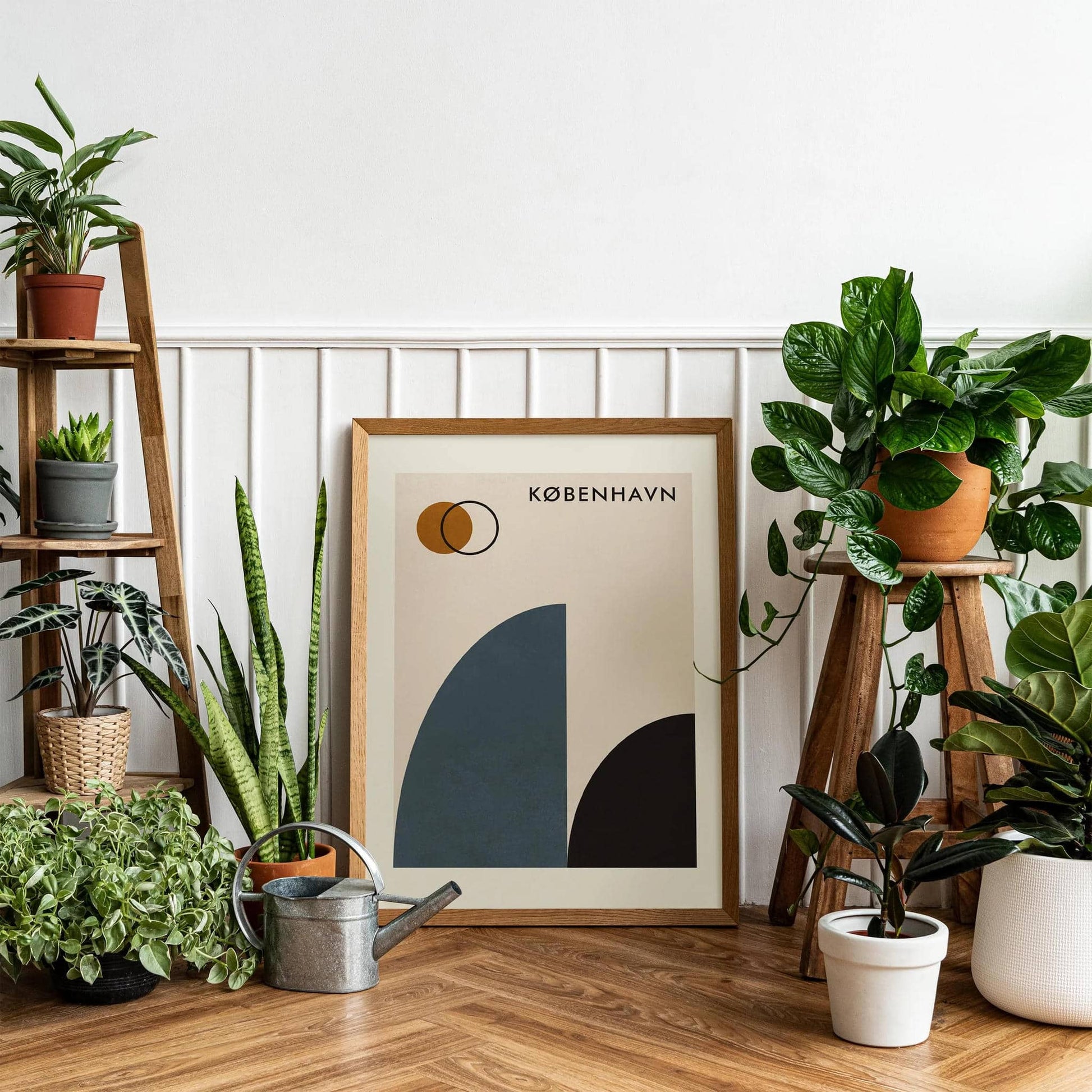 Copenhagen Abstract Print - HypeSheriff