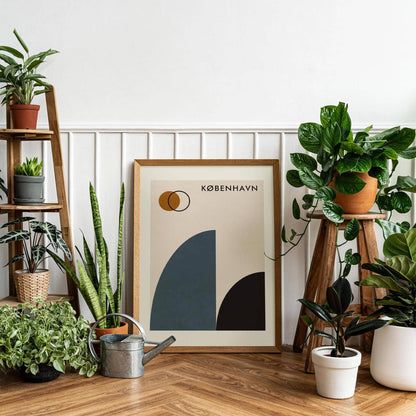 Copenhagen Abstract Print - HypeSheriff