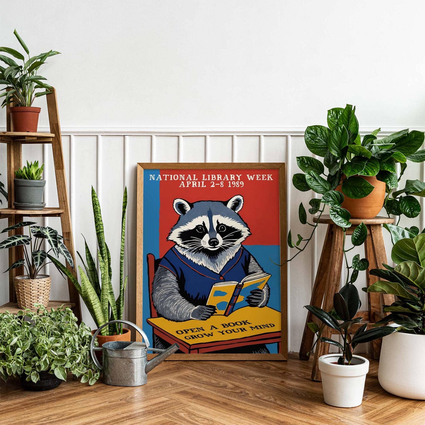 Library Week 1989 Poster