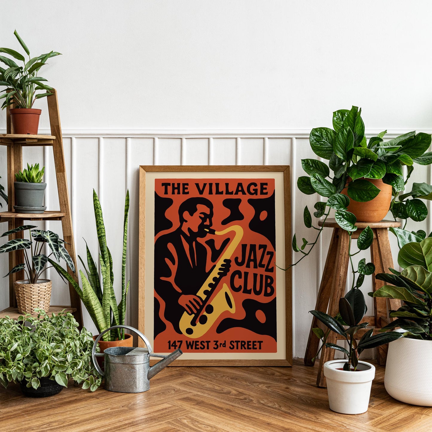 Village Jazz Club Poster