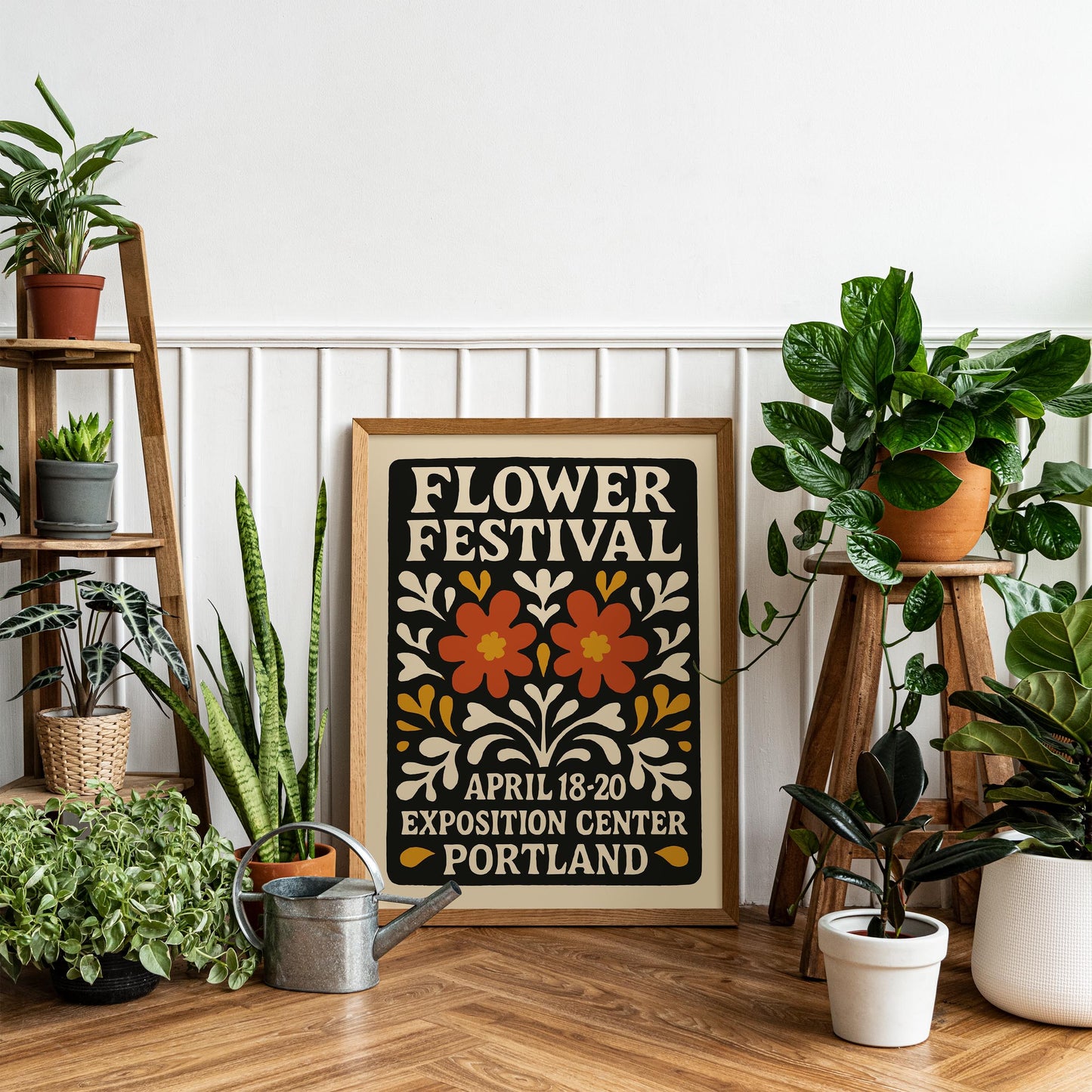 Flower Festival Wall Art