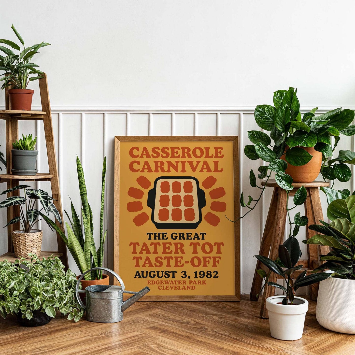 Casserole Carnival Poster Print