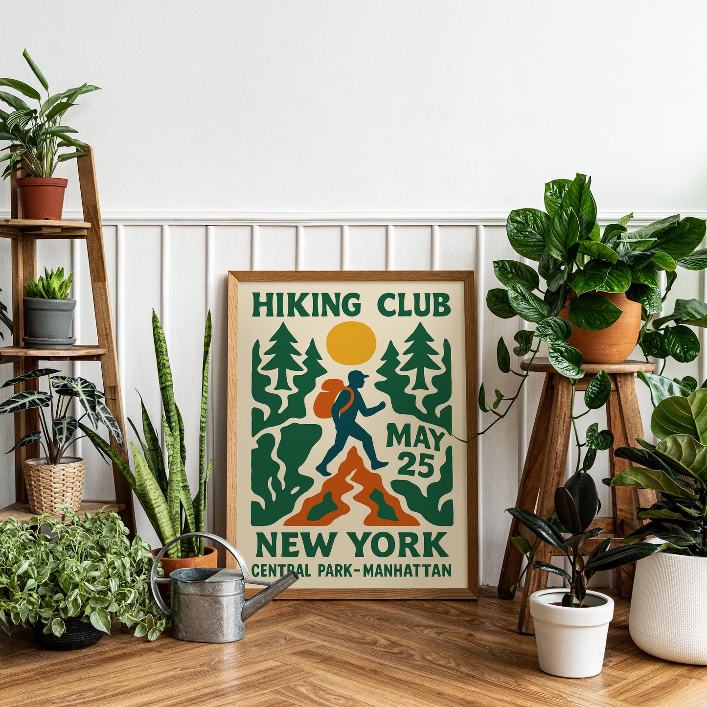Hiking Club NY Poster