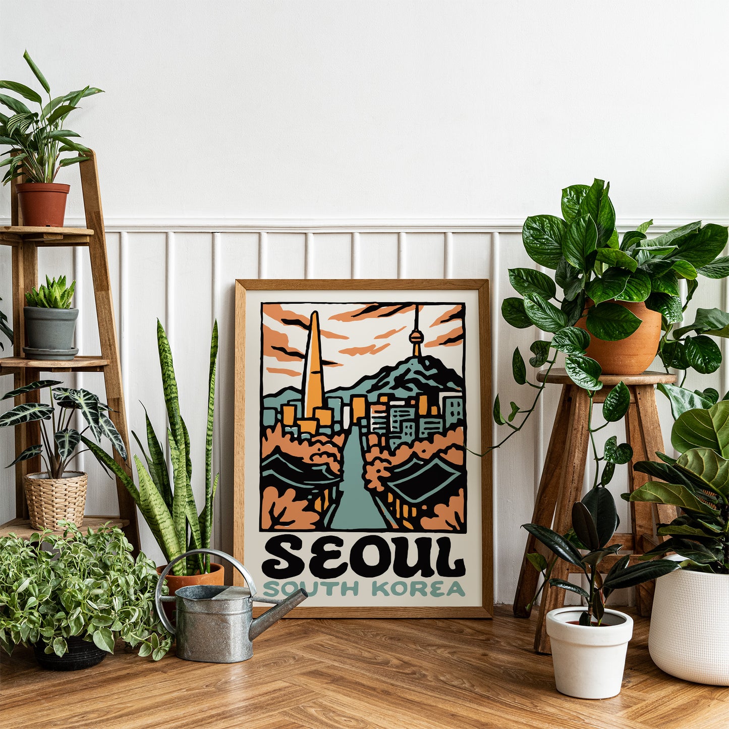 Seoul South Korea Poster