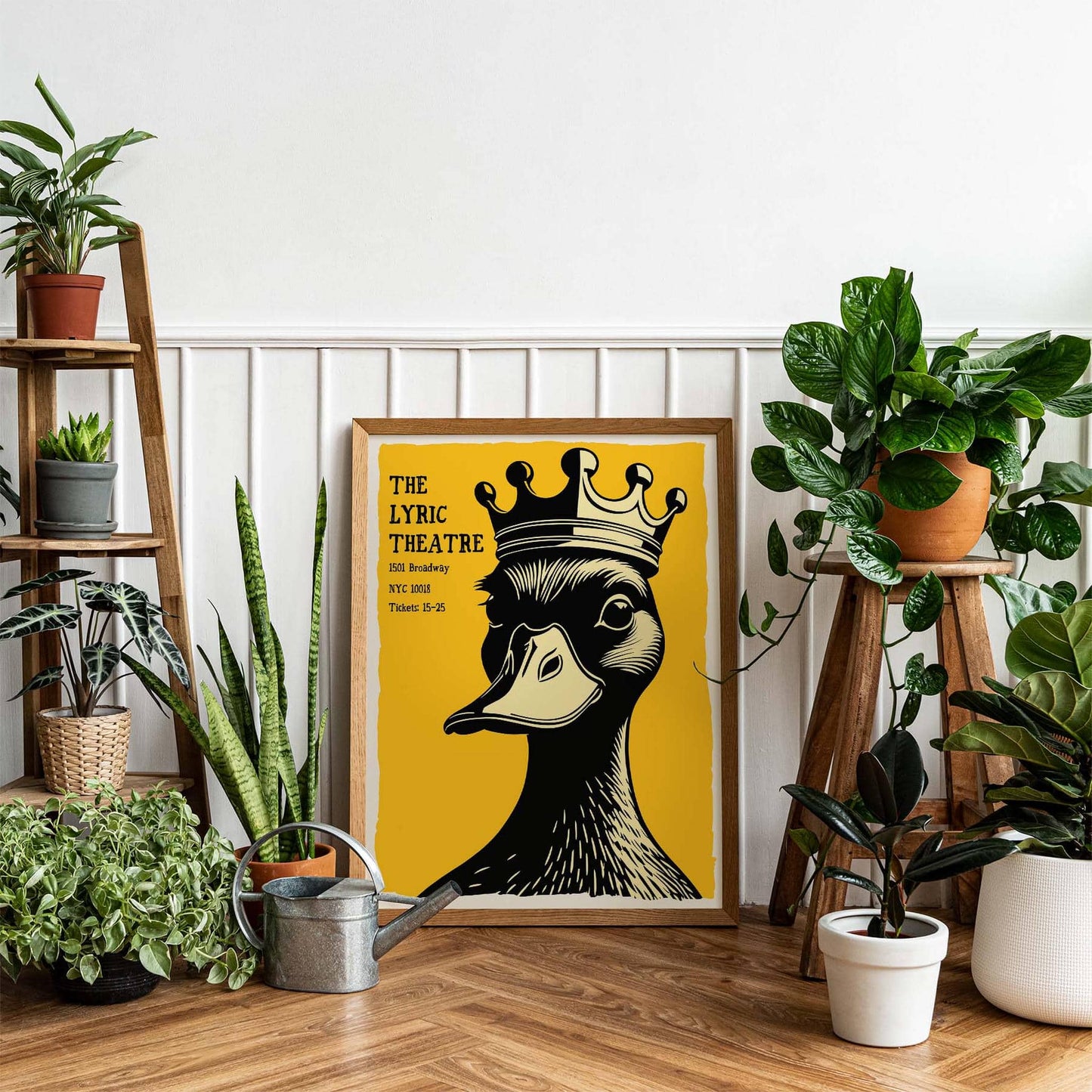 Lyric Theatre NYC Wall Art Print