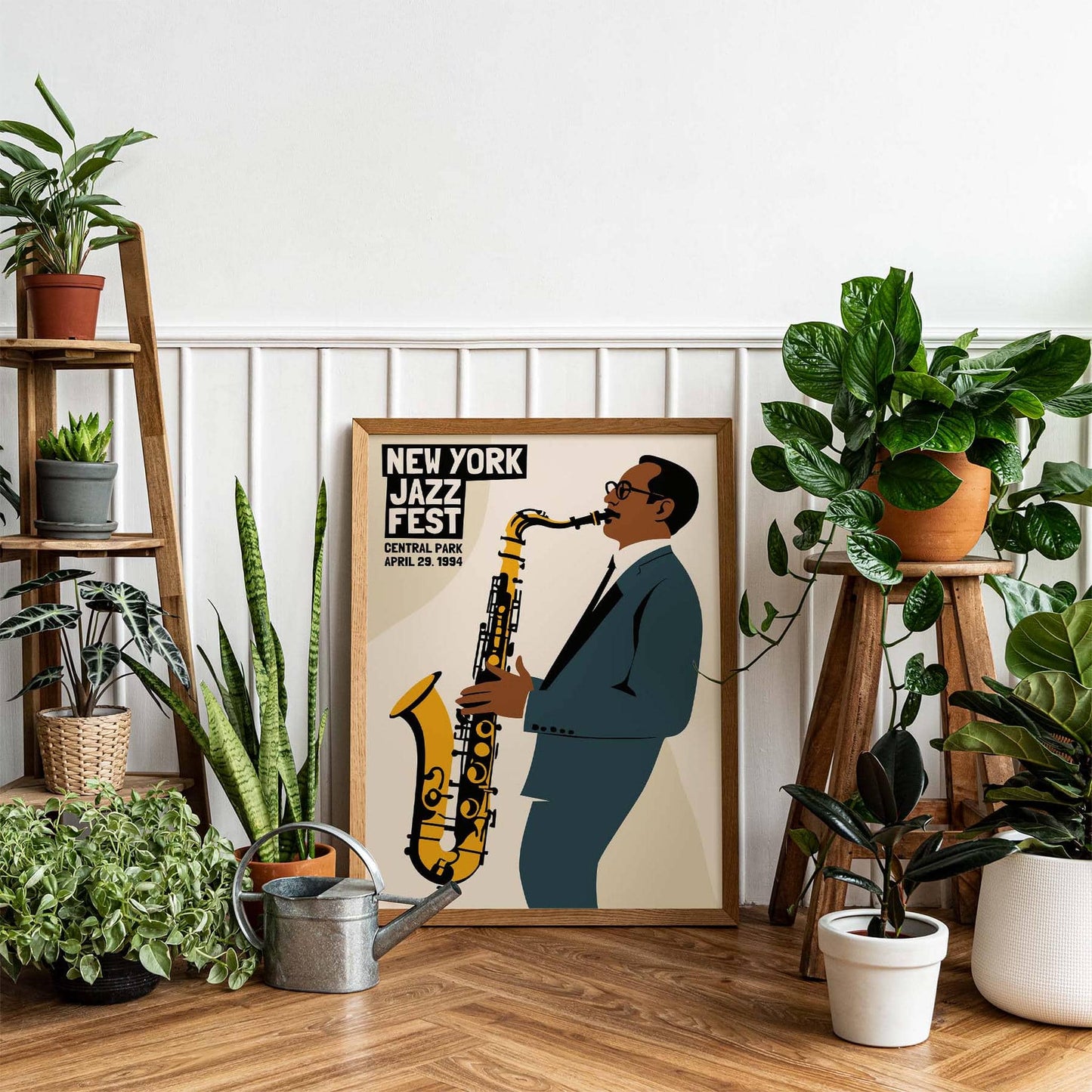 New York Jazz Fest 1994 – Sax Vibes in the Park