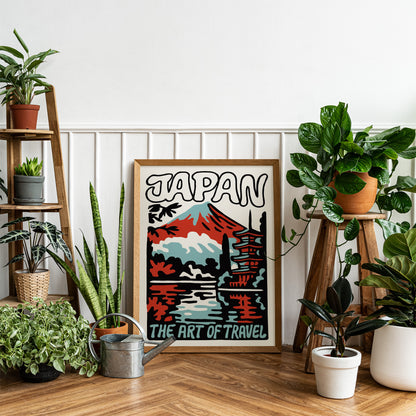 Japan The Art of Travel Poster