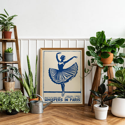 Paris Ballet Poster Print