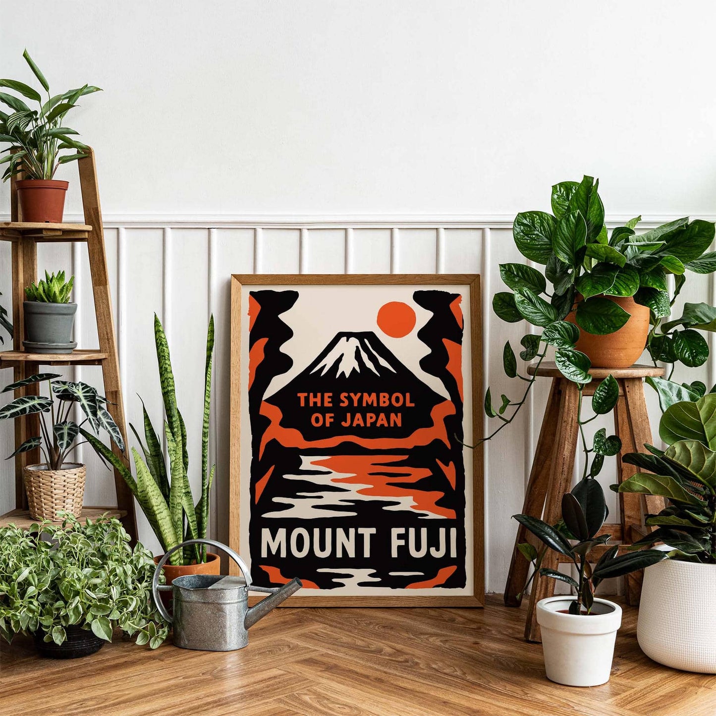 Japanese Mountain Wall Art