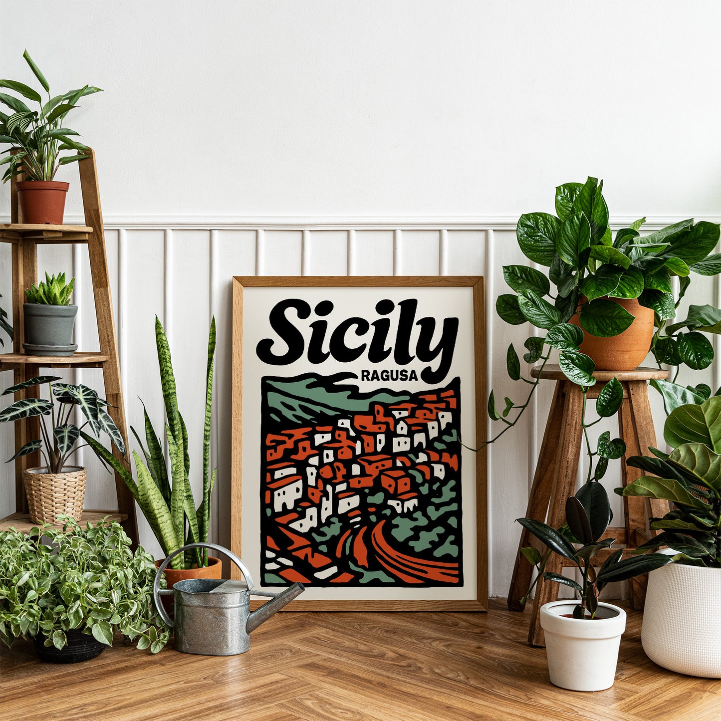 Sicily Ragusa Poster