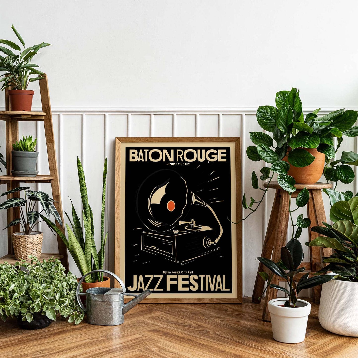 Baton Rouge Jazz Festival Poster Print